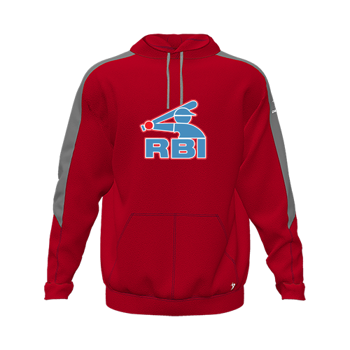 [CUS-DFW-HOOD-FLC-LSL-RED-YXS-LOGO1] Hoodie (Youth XS, Red)
