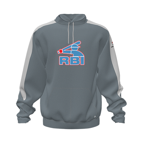 [CUS-DFW-HOOD-FLC-LSL-GRY-YXS-LOGO1] Hoodie (Youth XS, Gray)