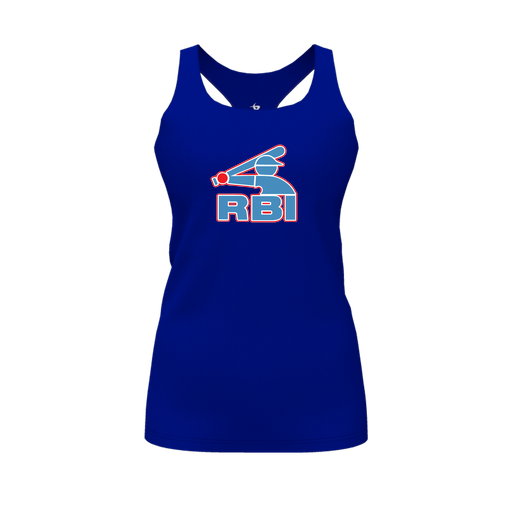 [FT0TRBRY-FYS-LOGO1] Decker Racerback Tank Top (Female Youth S, Royal)