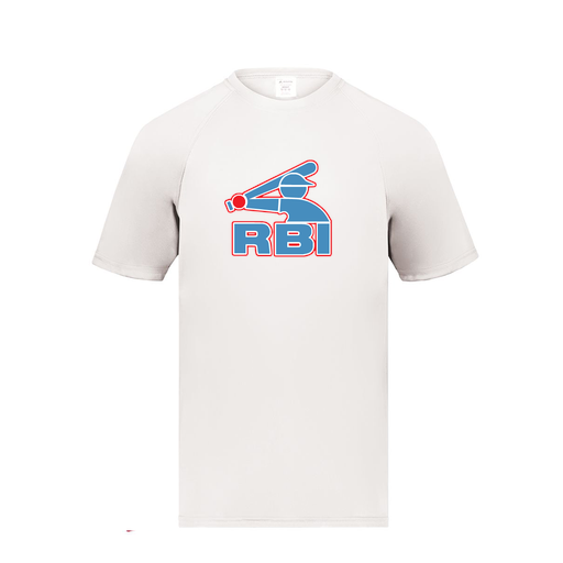 [2791.005.S-LOGO1] Youth Smooth Sport T-Shirt (Youth S, White)