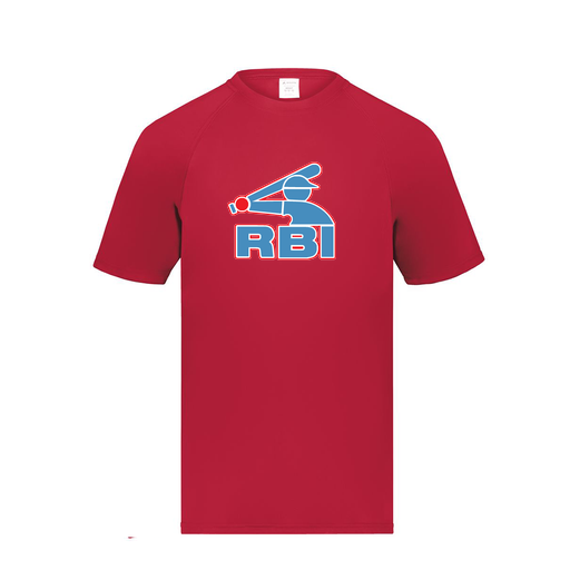 [2791.083.S-LOGO1] Youth Smooth Sport T-Shirt (Youth S, Red)