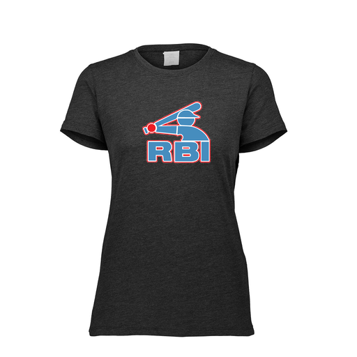 [FTSCUBBK-FAXS-LOGO1] Decker Women's Tri-Blend T-Shirt - Short Sleeve (Female Adult XS, Black)