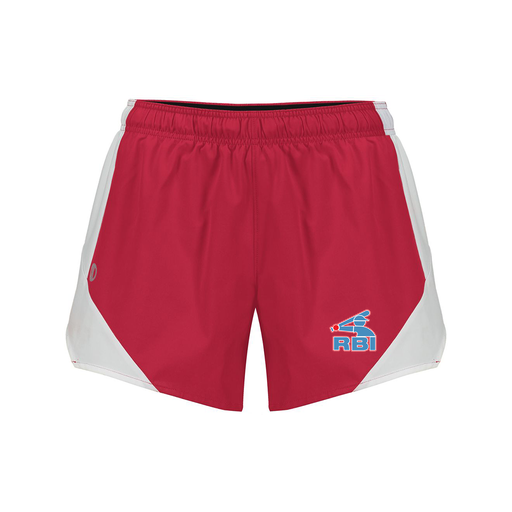 [229489.H01.S-LOGO1] Girls Olympus Shorts (Female Youth S, Red)
