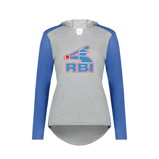 [6902.28V.XS-LOGO1] Ladies Vintage Hoodie (Female Adult XS, Royal)