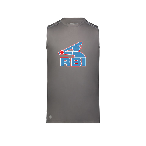 [222593.98D.S-LOGO1] Men's CoolDry TankTop (Adult S, Gray)