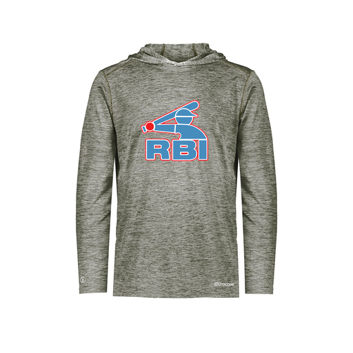 [FOLHCGGY-YS-LOGO1] Decker Youth Charge Hoodie (Youth S, Gray)