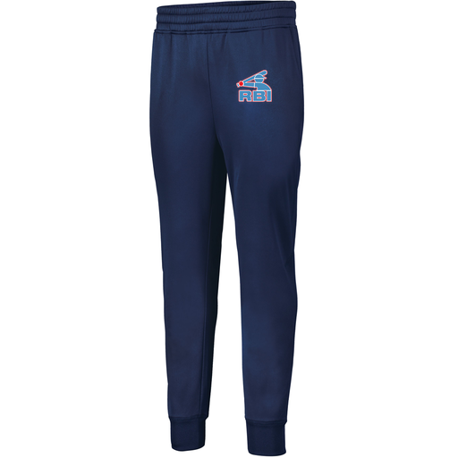 [5566.065.XS-LOGO1] Men's PERFORMANCE FLEECE JOGGER (Adult XS, Navy)